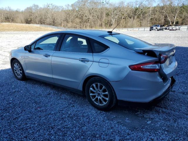 3FA6P0G79FR273574 - 2015 FORD FUSION S SILVER photo 2