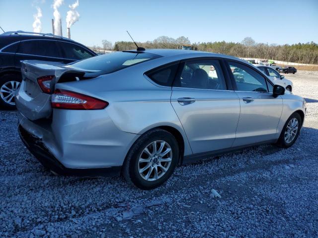 3FA6P0G79FR273574 - 2015 FORD FUSION S SILVER photo 3