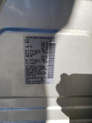 5N1AR2MN0GC616247 - 2016 NISSAN PATHFINDER S SILVER photo 13