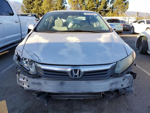 2HGFB2F57CH326950 - 2012 HONDA CIVIC LX SILVER photo 5