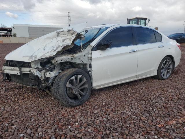 1HGCR2F55FA069756 - 2015 HONDA ACCORD SPORT WHITE photo 1