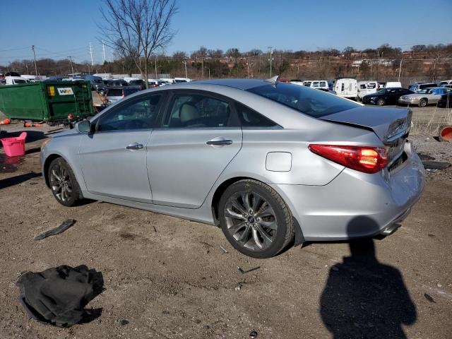 5NPEC4AC6BH267114 - 2011 HYUNDAI SONATA SE SILVER photo 2