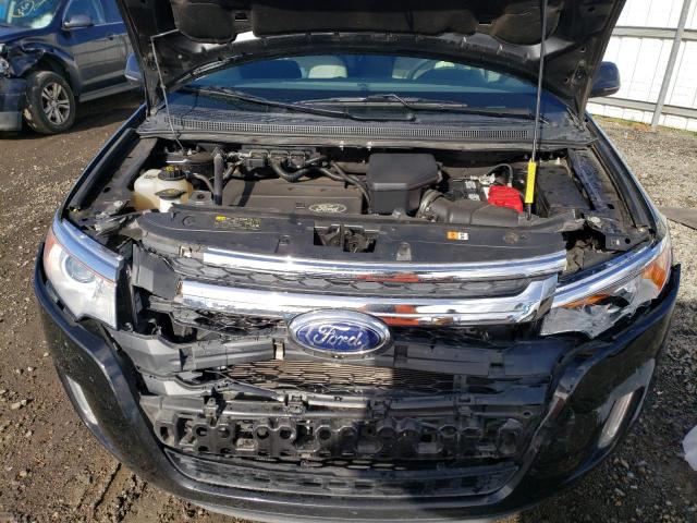 2FMDK4JC4EBA58092 - 2014 FORD EDGE SEL BLACK photo 11