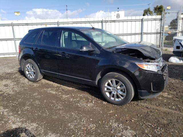 2FMDK4JC4EBA58092 - 2014 FORD EDGE SEL BLACK photo 4