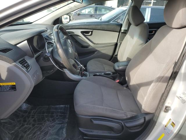 5NPDH4AE7EH471326 - 2014 HYUNDAI ELANTRA SE SILVER photo 7