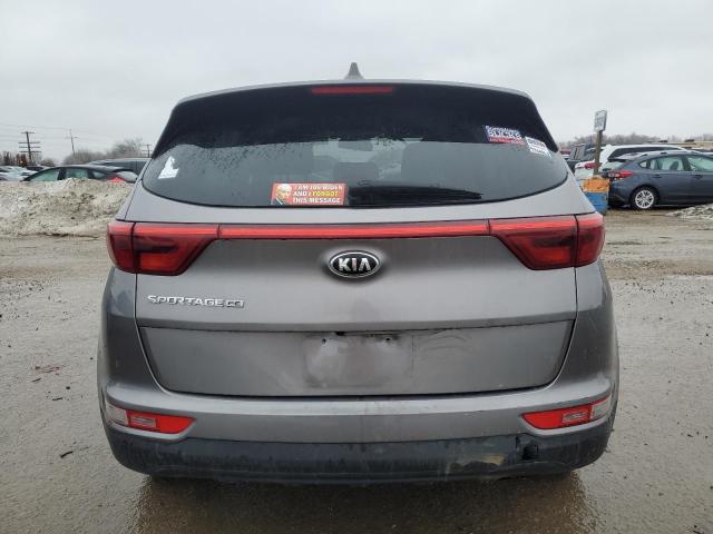 KNDPM3AC9H7162435 - 2017 KIA SPORTAGE LX GRAY photo 6