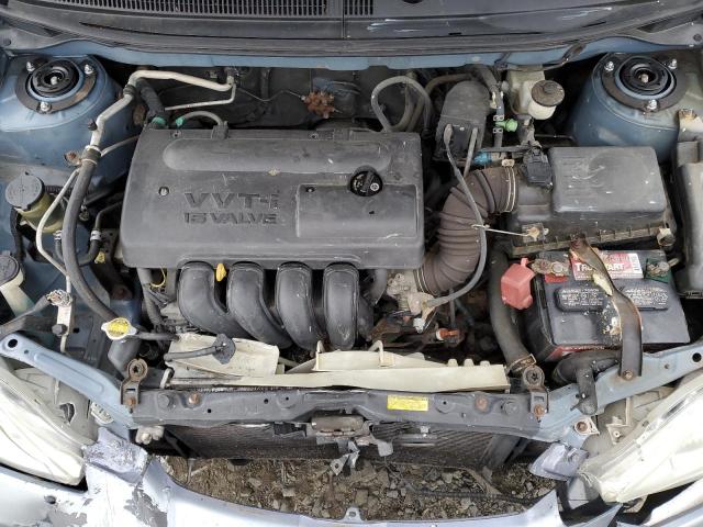 2T1KR32E94C281171 - 2004 TOYOTA COROLLA MA XR BLUE photo 11