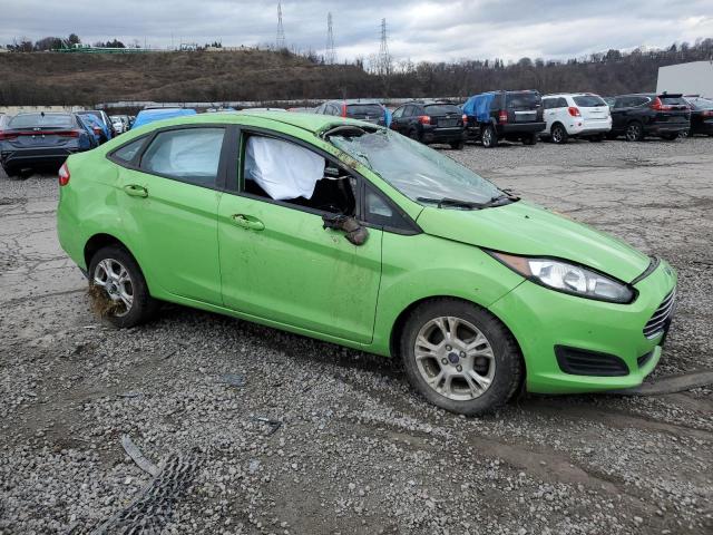 3FADP4BJ3EM234086 - 2014 FORD FIESTA SE GREEN photo 4