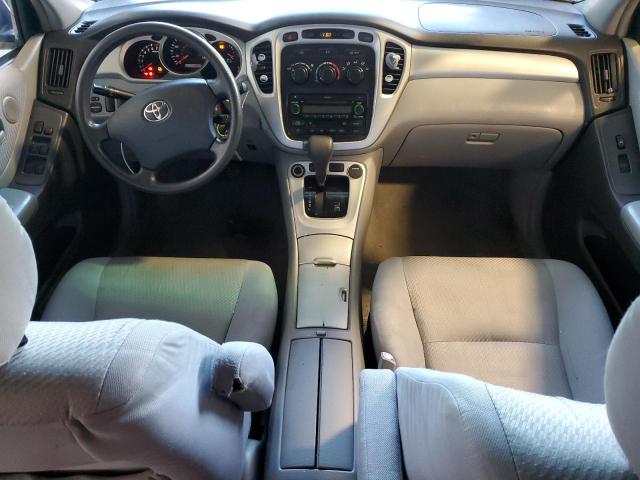 JTEGD21A960145788 - 2006 TOYOTA HIGHLANDER BLUE photo 8