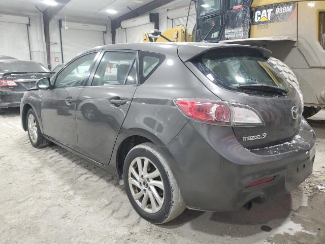 JM1BL1L74D1775481 - 2013 MAZDA 3 I GRAY photo 2