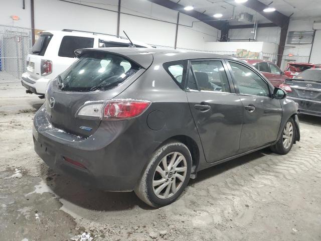 JM1BL1L74D1775481 - 2013 MAZDA 3 I GRAY photo 3