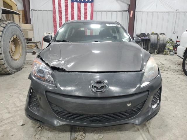 JM1BL1L74D1775481 - 2013 MAZDA 3 I GRAY photo 5