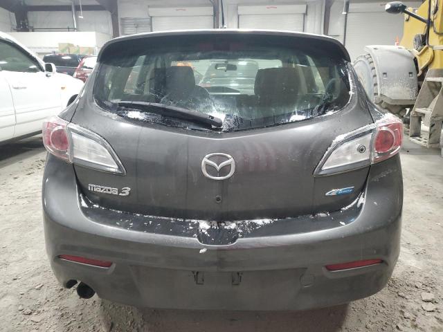 JM1BL1L74D1775481 - 2013 MAZDA 3 I GRAY photo 6