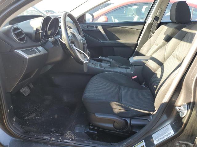 JM1BL1L74D1775481 - 2013 MAZDA 3 I GRAY photo 7