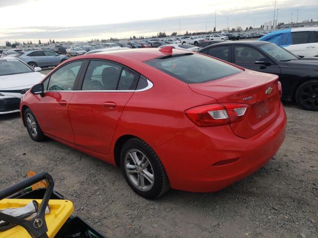 1G1BE5SM8G7287220 - 2016 CHEVROLET CRUZE LT RED photo 2