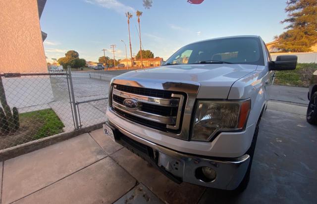 1FTFW1CF2EFC01059 - 2014 FORD F150 SUPERCREW WHITE photo 2