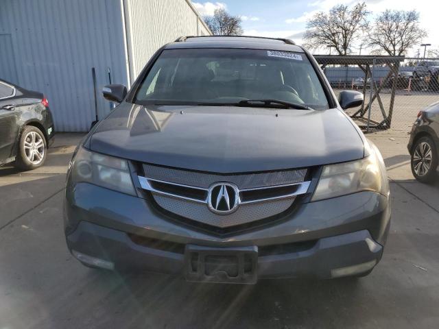 2HNYD282X7H512809 - 2007 ACURA MDX GRAY photo 5