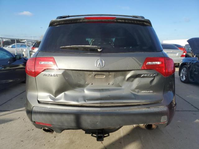 2HNYD282X7H512809 - 2007 ACURA MDX GRAY photo 6