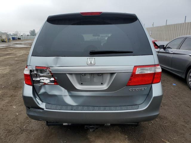 5FNRL38755B046143 - 2005 HONDA ODYSSEY EXL SILVER photo 6