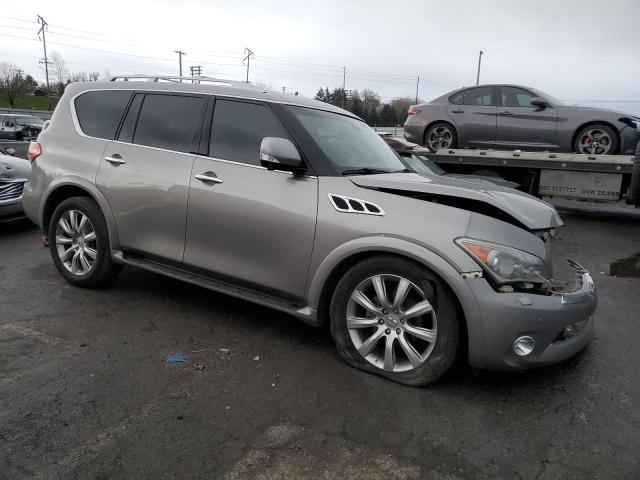 JN8AZ2NE0C9021817 - 2012 INFINITI QX56 GRAY photo 4