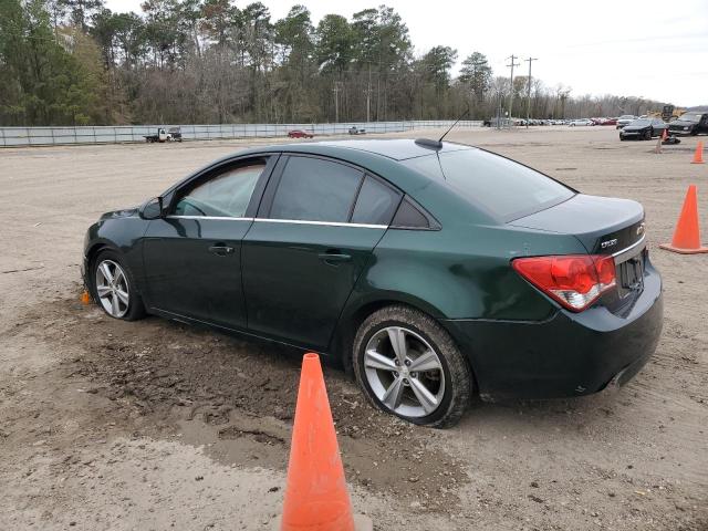 1G1PE5SB5F7274315 - 2015 CHEVROLET CRUZE LT GREEN photo 2