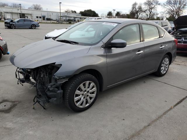 3N1AB7APXGY267426 - 2016 NISSAN SENTRA S GRAY photo 1