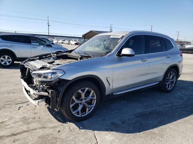 5UXTY5C02M9F13199 - 2021 BMW X3 XDRIVE30I SILVER photo 1