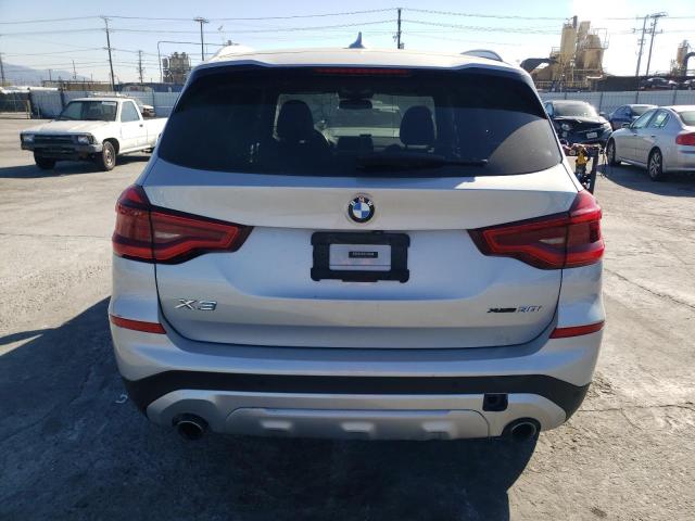 5UXTY5C02M9F13199 - 2021 BMW X3 XDRIVE30I SILVER photo 6