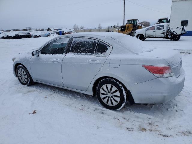 1HGCP2F33AA052953 - 2010 HONDA ACCORD LX SILVER photo 2