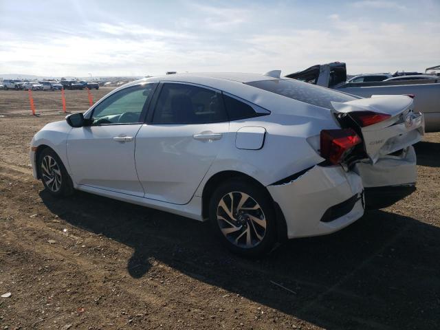 2HGFC2F79JH569154 - 2018 HONDA CIVIC EX WHITE photo 2