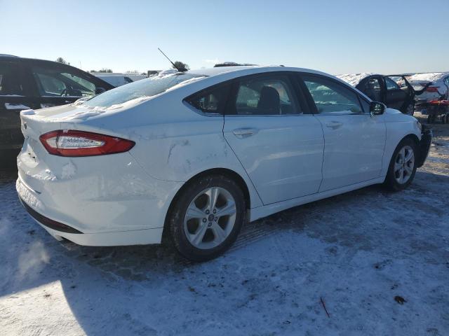 3FA6P0H71GR359154 - 2016 FORD FUSION SE WHITE photo 3