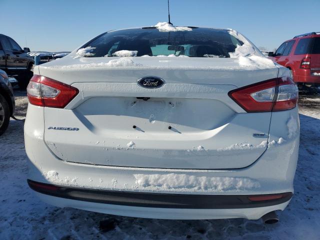 3FA6P0H71GR359154 - 2016 FORD FUSION SE WHITE photo 6