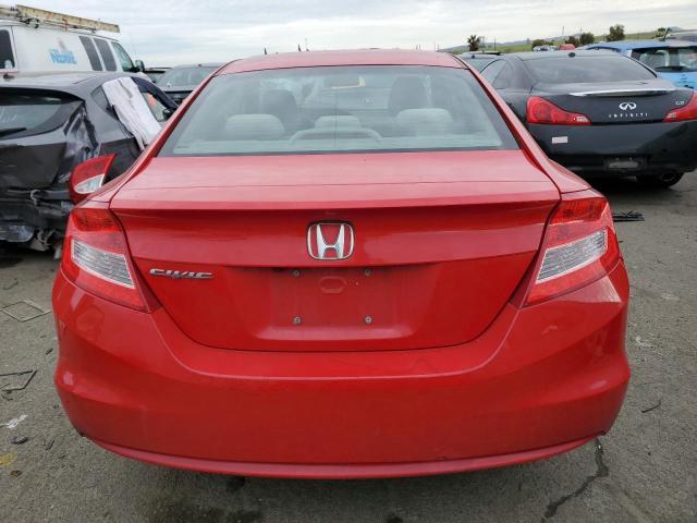 2HGFG3B52CH541116 - 2012 HONDA CIVIC LX RED photo 6