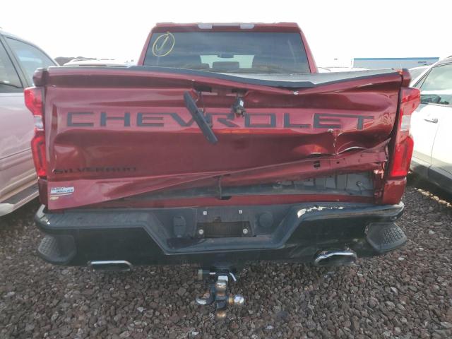 1GCPYCEF8MZ290656 - 2021 CHEVROLET SILVERADO K1500 TRAIL BOSS CUSTOM RED photo 6