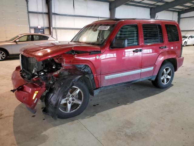 1J8GN58K08W198423 - 2008 JEEP LIBERTY LIMITED RED photo 1