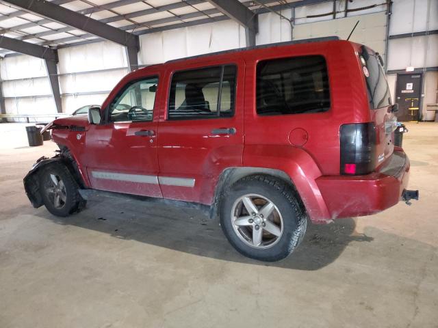 1J8GN58K08W198423 - 2008 JEEP LIBERTY LIMITED RED photo 2