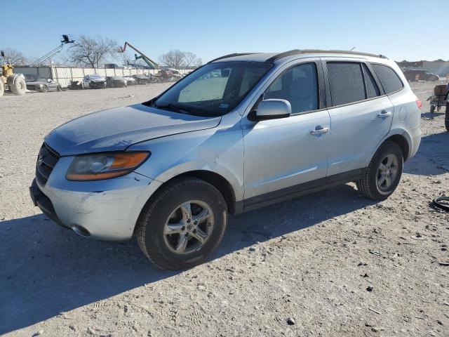 5NMSG13D78H134430 - 2008 HYUNDAI SANTA FE GLS SILVER photo 1