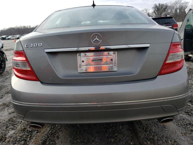 WDDGF54X19F264099 - 2009 MERCEDES-BENZ C 300 GRAY photo 6