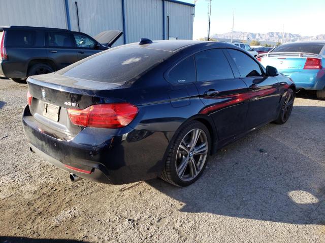 WBA4B1C51FG241412 - 2015 BMW 435 I GRAN COUPE BLUE photo 3