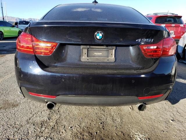 WBA4B1C51FG241412 - 2015 BMW 435 I GRAN COUPE BLUE photo 6