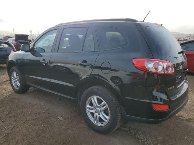 5NMSG3AB7AH389629 - 2010 HYUNDAI SANTA FE GLS BLACK photo 2