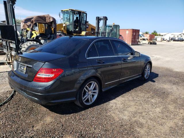 WDDGF4HB3CR232284 - 2012 MERCEDES-BENZ C 250 BLACK photo 3