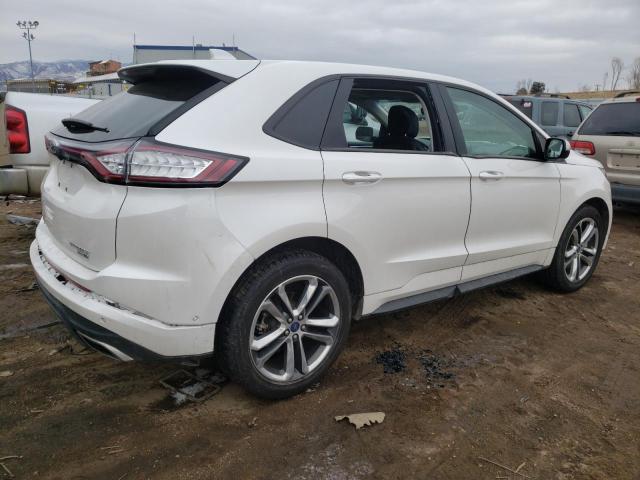 2FMPK4AP3HBB74212 - 2017 FORD EDGE SPORT WHITE photo 3