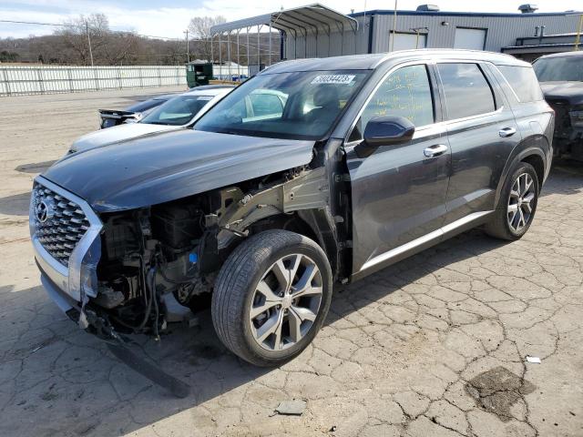 KM8R44HE5LU146762 - 2020 HYUNDAI PALISADE SEL GRAY photo 1