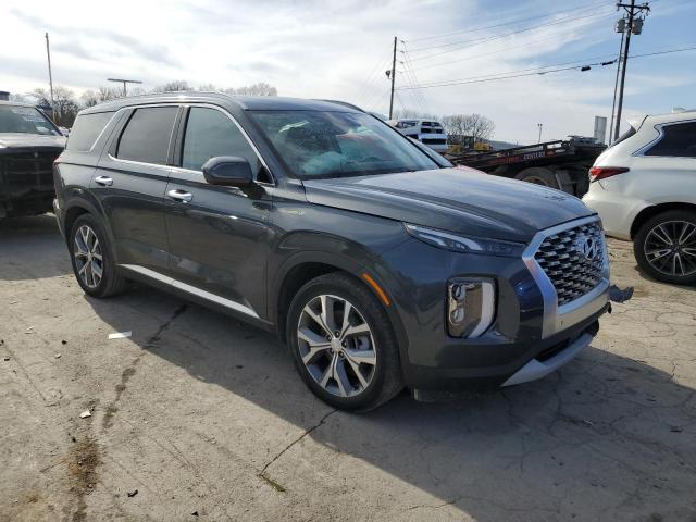 KM8R44HE5LU146762 - 2020 HYUNDAI PALISADE SEL GRAY photo 4