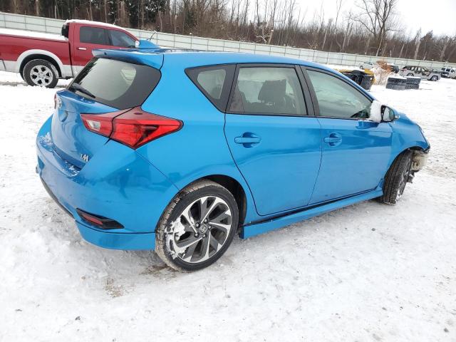 JTNKARJE6JJ562951 - 2018 TOYOTA COROLLA IM BLUE photo 3