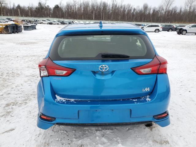 JTNKARJE6JJ562951 - 2018 TOYOTA COROLLA IM BLUE photo 6