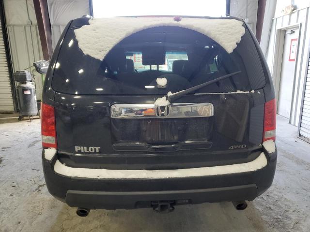 5FNYF48559B040162 - 2009 HONDA PILOT EXL BLACK photo 6