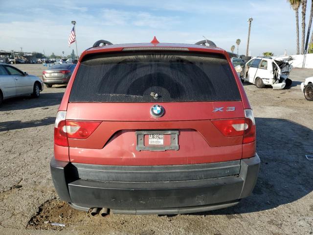 WBXPA934X5WD22329 - 2005 BMW X3 3.0I ORANGE photo 6