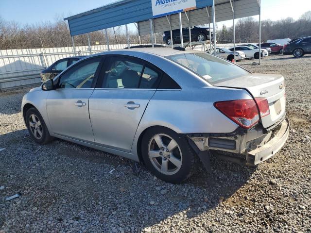 1G1PC5SB2F7210321 - 2015 CHEVROLET CRUZE LT SILVER photo 2